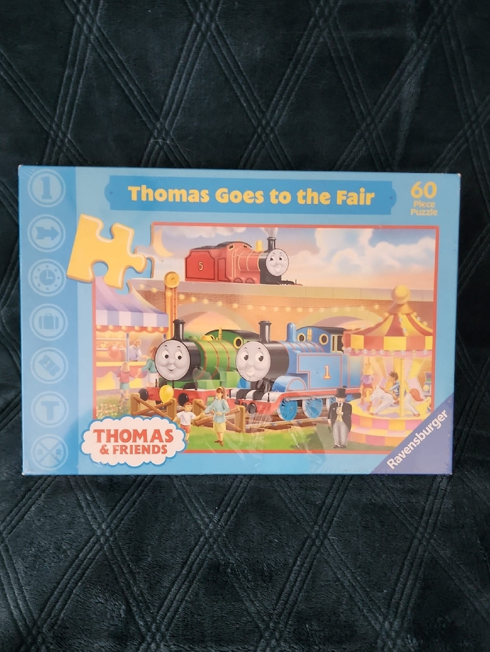 HTF Ravensburger "Thomas Goes To The Fair" 60pc Puzzle (2005 German Import)